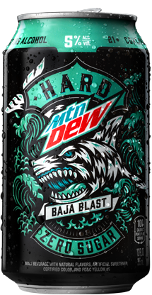 Baja Blast 12oz Can